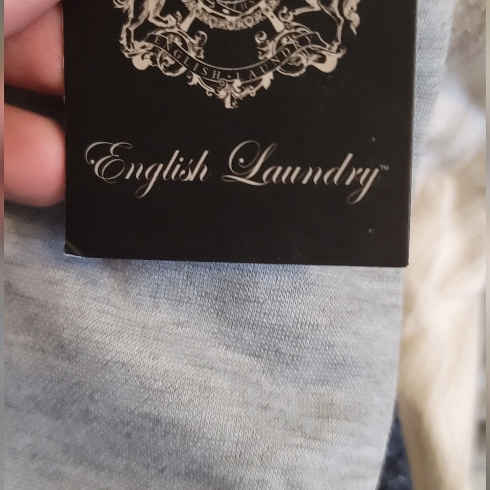 English laundry size large sweat pants.